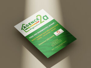Flyer Agence diagnostic